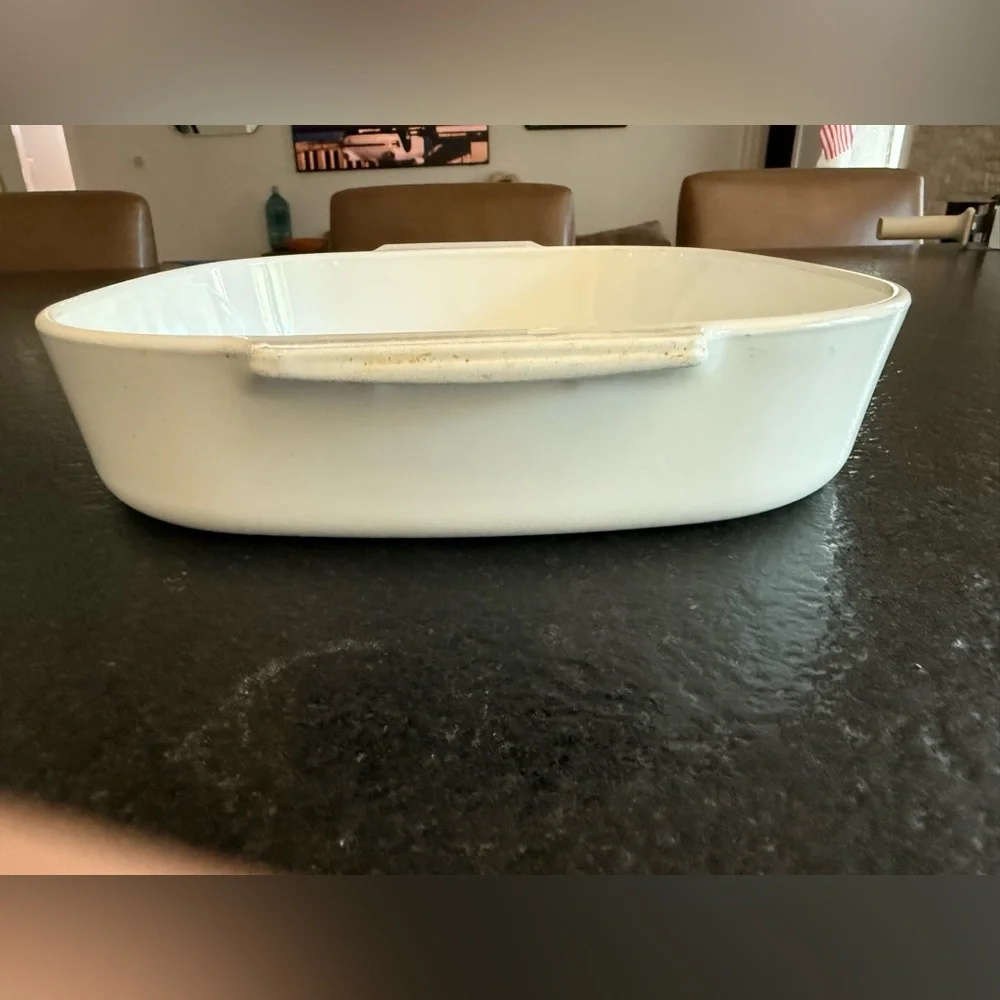 Corning Ware 1 Quart Casserole Dish No Lid Blue Cornflower A-1-B Vintage USA